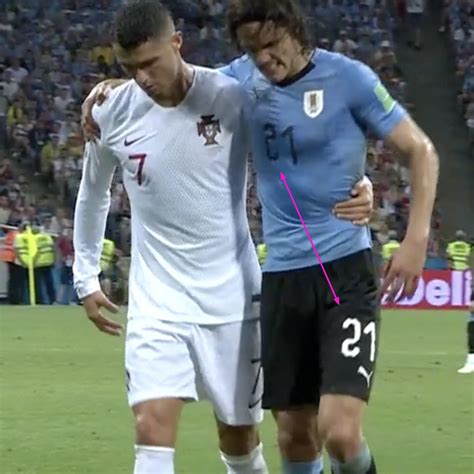 Cavani Number Printed Upside Down in Uruguay vs Portugal 2018 World Cup Clash - Footy Headlines