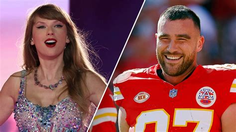 Travis Kelce asked if he's 'in love' with Taylor Swift, addresses ...