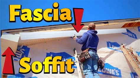 How To Install Fascia and Soffit - YouTube