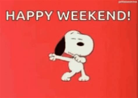 Snoopy Happy Weekend GIF - Snoopy Happy Weekend Dancing - Discover & Share GIFs