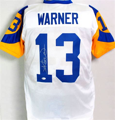 Kurt Warner Signed Jersey (Beckett COA) | Pristine Auction