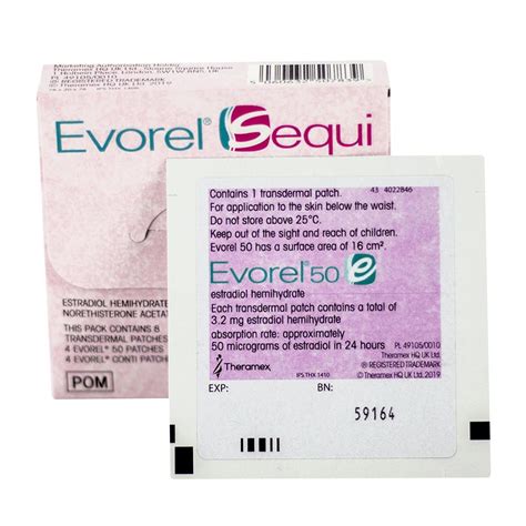 Buy Evorel Sequi • Treatment Patches For Menopause • OnlineClinic®