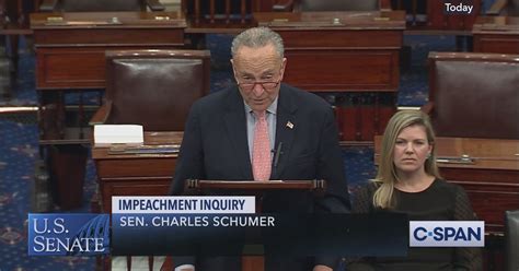 Senator Schumer on Impeachment and Republicans | C-SPAN.org