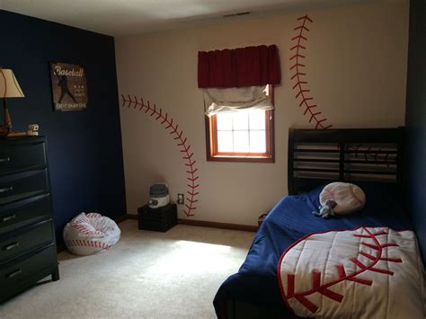 Baseball bedroom | Baseball | Pinterest | Bedrooms, Room ... (With images) | Baseball themed ...