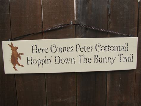 Bunny Sign - Etsy