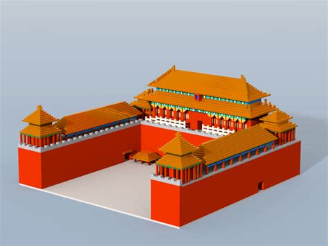 Legend of Forbidden City – Meridian Gate by Sijia on Dribbble