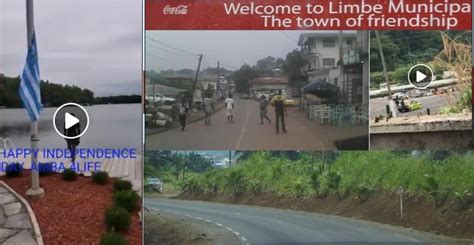 A lion heart Ambazonia fighter in Limbe hoisted the Ambazonia Flag at a ...