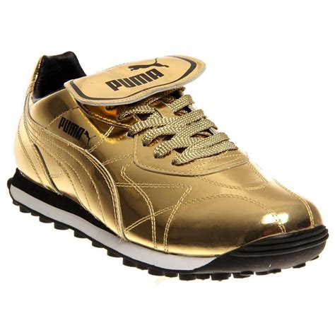 PUMA - Puma Avanti x 24K Gold Mens Gold/Black Sneakers - Walmart.com - Walmart.com