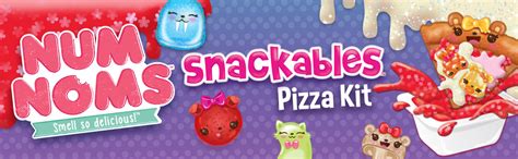 Num Noms Snackables Pizza Theme Kit with Scented Slime Surprises, Multicolor, Play Food - Amazon ...