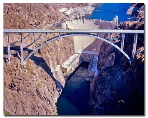 Hoover Dam Bridge - Mike O'Callaghan-Pat Tillman Memorial Bridge ...