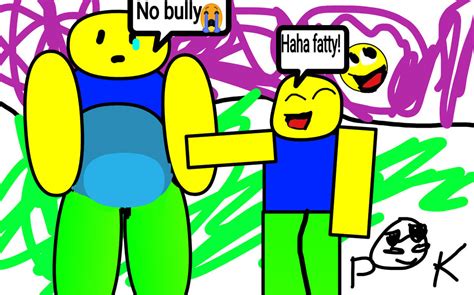 Fat noob getting made fun of by Paperkirbie on DeviantArt