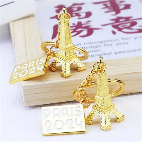 PARIS 2024 PARIS Olympic Games Keychains Souvenirs Bag Charm Fashion Keyring $8.01 - PicClick AU