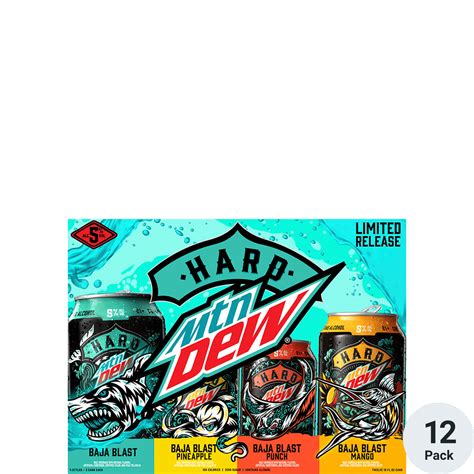 Hard Mountain Dew Baja Blast Variety | Total Wine & More