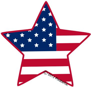 American Flag Clip Art Star | Clipart Panda - Free Clipart Images