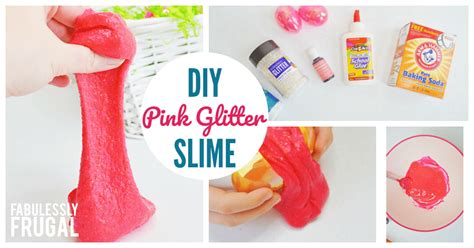 How to Make Glitter Slime in 5 Simple Steps (no borax) - Fabulessly Frugal