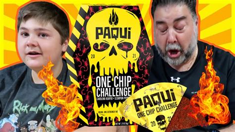 New Paqui 2021 One Chip Challenge Carolina Reaper And Scorpion Pepper ...