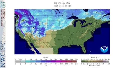 Snow depth maps show Pacific Northwest has become the powder capital of the USA - In Brief