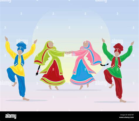 Punjabi Dance High Resolution Stock Photography and Images - Alamy