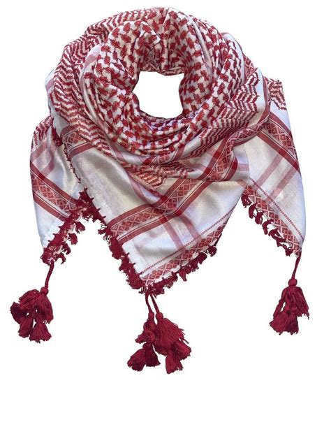 Arab Shemagh Keffiyeh Middle Eastern Head Scarf Neck Wrap | Etsy