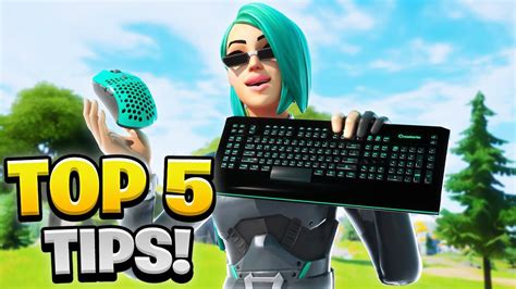 5 Tips to *MASTER* Using a Keyboard and Mouse in Fortnite - YouTube