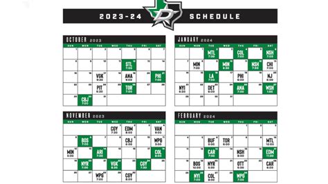 Dallas Stars schedule: Take a look at the 2023-24 season | wfaa.com