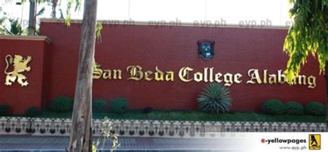 Map of San Beda College in 8 Don Manolo Boulevard, Alabang, Muntinlupa ...