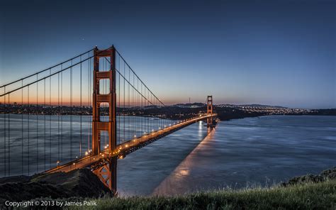 The Golden Gate Bridge at Sunrise