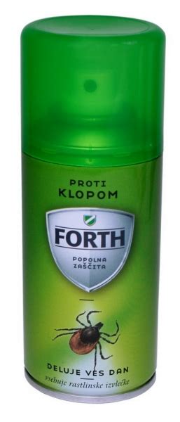 FORTH Tick Spray – Protection from ticks – Products – Podjetje za biotehnologijo d.o.o.