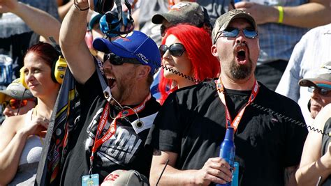 NASCAR fans at Phoenix International Raceway