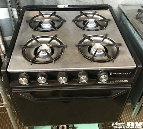 MAGIC CHEF FOUR BURNER RV STOVE OVEN | テントキャンプ, テント