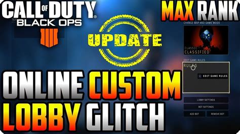 BO4 Zombie Glitches: Online Custom Mutation Glitch Update - Black Ops 4 ...