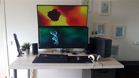 Stacked 34" ultrawide setup : r/ultrawidemasterrace