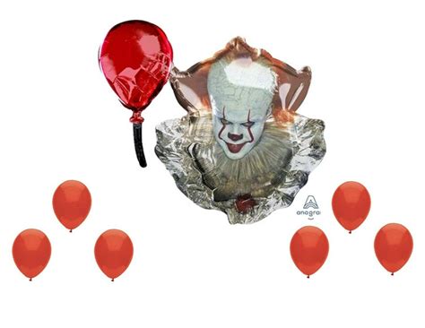 Pennywise Scary Clown It Halloween party balloons Decoration Supplies ...