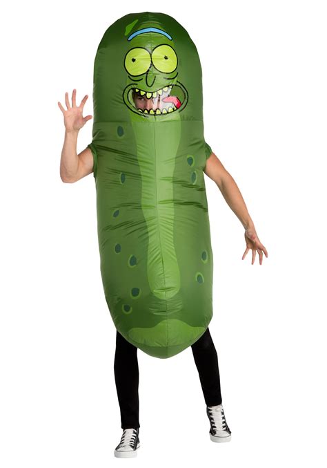 Rick and Morty Pickle Rick Inflatable Adult Costume