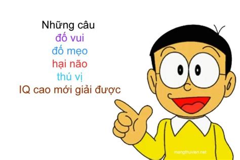 Những câu đố vui, hại não thú vị