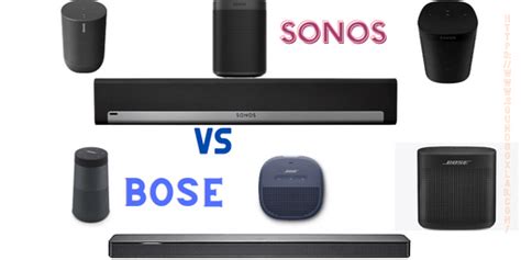 Sonos vs Bose: Model by Model Review | SoundboxLab