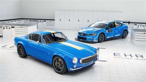 Volvo P1800 Cyan Marks Return Of A Classic Coupe, Now With 413 HP