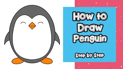 Penguin Drawing Simple