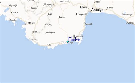 Finike Tide Station Location Guide