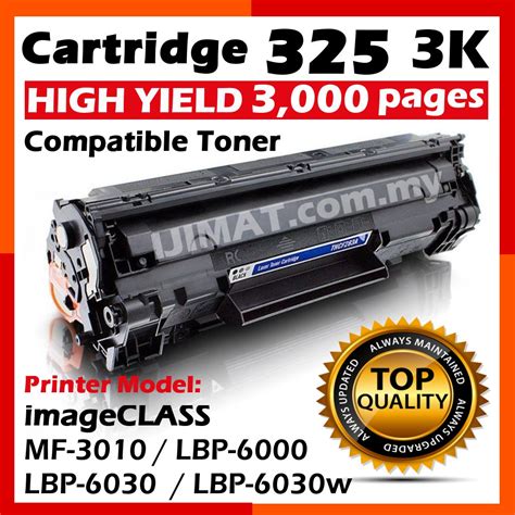 Cartridge 325 Compatible Laser Toner Canon imageClass LBP6000 Canon ...