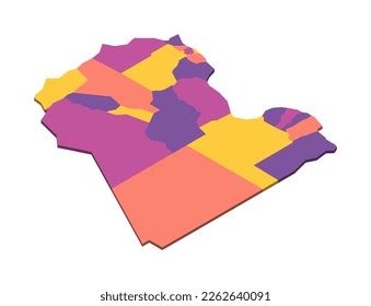 Libya Political Map Administrative Divisions Districts Stock Vector (Royalty Free) 2262640091 ...