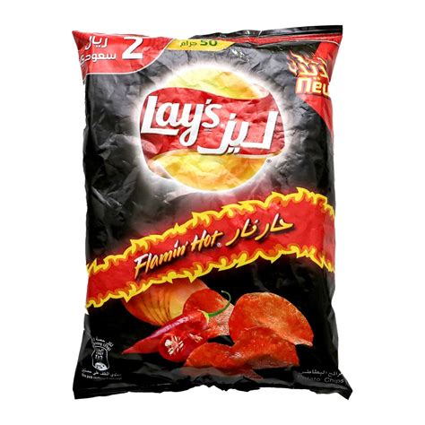 Lays Potato Chips Flamin Hot 48g Online at Best Price | Potato Bags ...