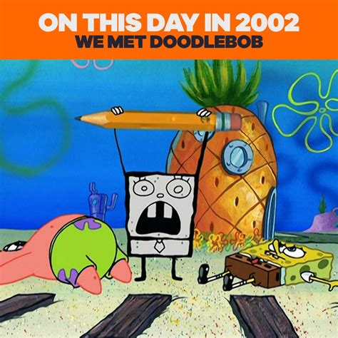 Nickelodeon on Twitter: "20 years since DoodleBob first wreaked havoc on Bikini Bottom ️ https ...