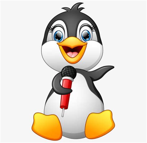 Singing Microphone PNG Image, Vector Cartoon Hand Painted Cute Singing ...