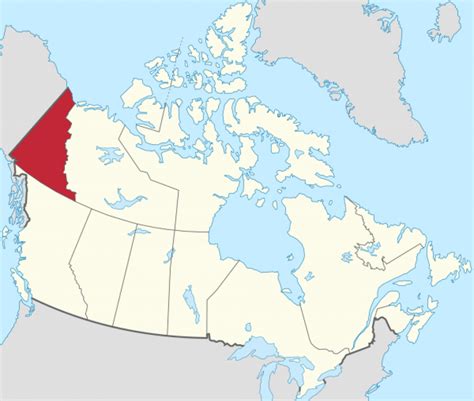 Yukon-Canada-Map