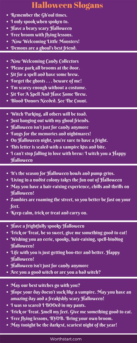 Halloween Slogans: 200+ Best and Funny Halloween Sayings