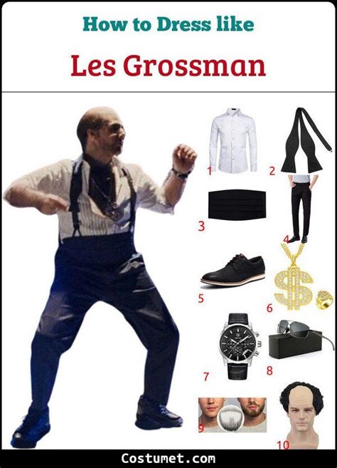 Les Grossman Costume from Tropic Thunder for Cosplay & Halloween 2023 ...