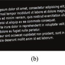 Skew correction (a) Image with negative skew angle (b) Skew corrected... | Download Scientific ...