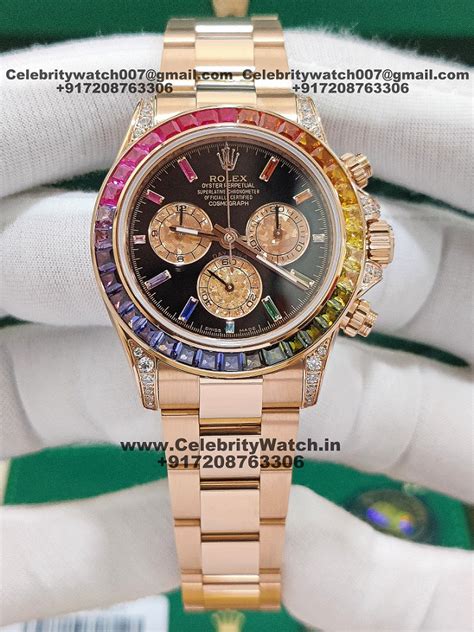 Best Rolex Daytona Rainbow Super Clone 1:1 Replica Watches