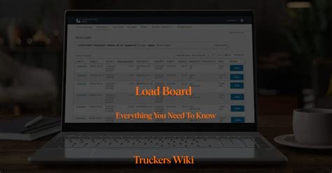 Load Board - Truckers Wiki